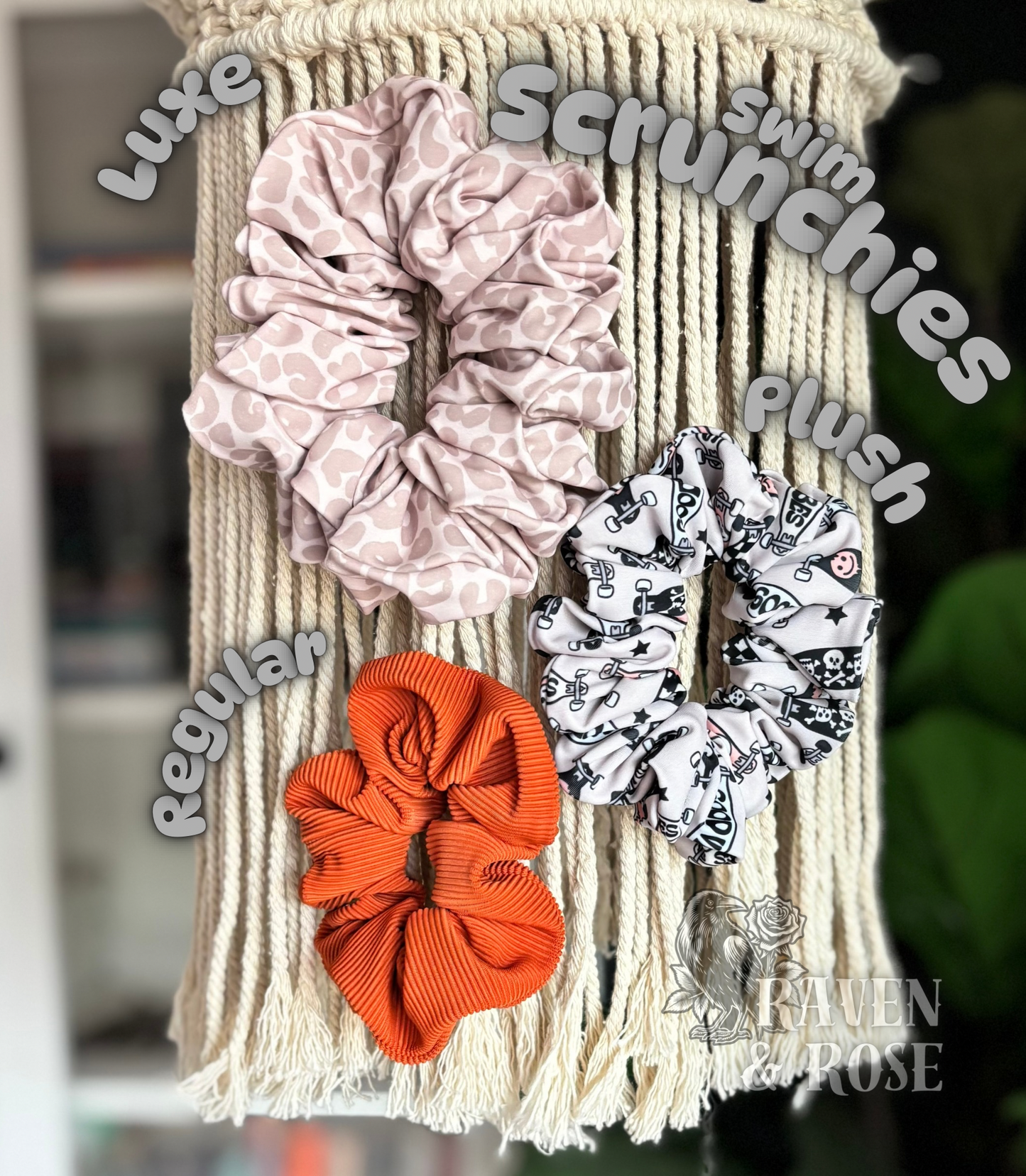 The Clover Scrunchie